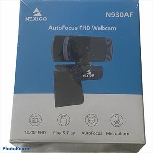 Webcam NEXIGO Auto Focus FHD Webcam N930AF New in package School Meetings Home